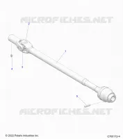 TREN, FRONT PROP SHAFT