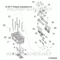 ENGINE, CULATA AND VALVES