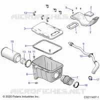 ENGINE, TOMA DE AIRE SYSTEM
