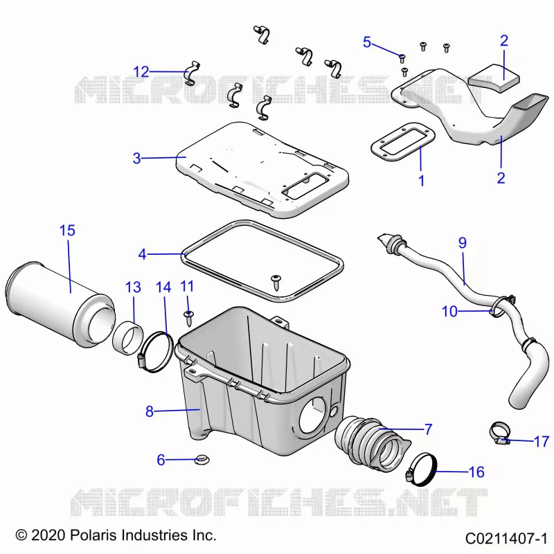 ENGINE, TOMA DE AIRE SYSTEM