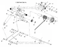 SUSPENSION, TRASERO ARM PAR AND CHOQUE