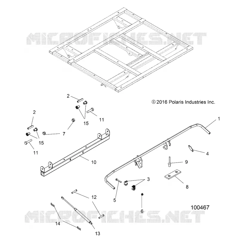 BODY, DUMP BOX LEVER AND MONTAJE DE DESCARGA