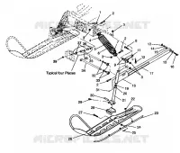 SUSPENSIÓN DELANTERA AND ESQUÍ LITE GT E943133 (49273527350011)