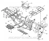 PARACHOQUES / TRANSPORTIN MOUNTING 6X6 350L W938739 (4924062406003A)