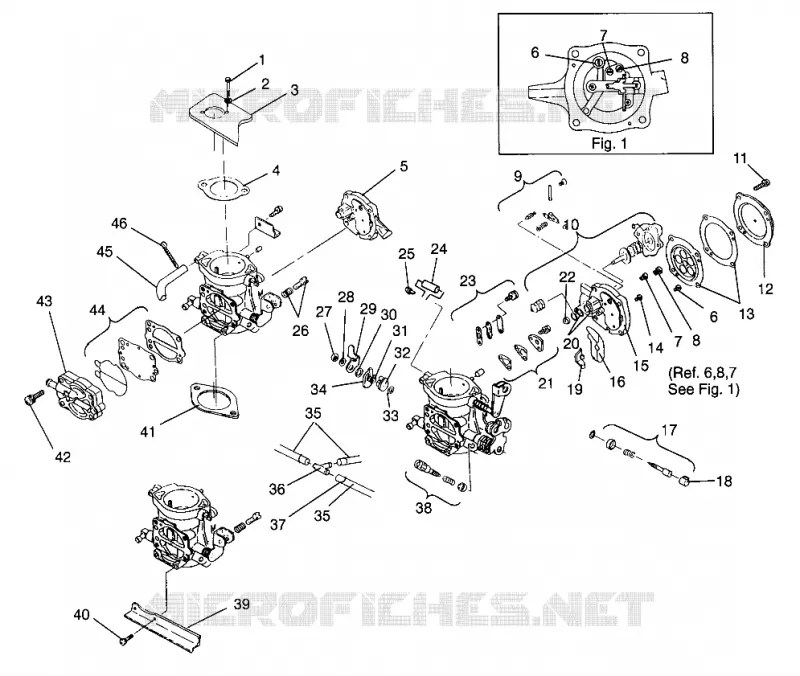 CARBURADOR SL 900 B964291 AND INTL. SL 900 I964291 (4935583558C004)