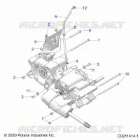 TREN, MAIN GEARCASE MOUNTING