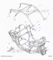 CHASSIS, CAB BASTIDOR