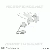 ELECTRICA, BACKUP CAMERA T24AAFHD/GD (C0513756-1)