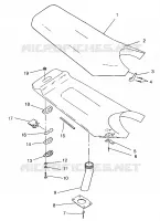 ASIENTO SL 650 STD B954358 (4932923292A011)