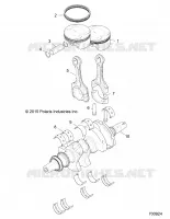 ENGINE, CIGUEÑAL AND PISTON