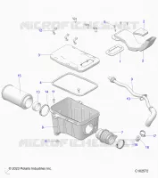 ENGINE, TOMA DE AIRE SYSTEM