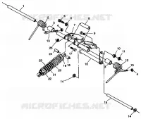 TRASERO ARM PAR WIDETRAK LX 0972065 and EUROPEAN WIDETRAK LX E972065 (4938223822B010)