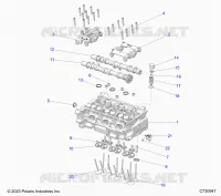ENGINE, CULATA AND VALVES
