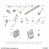 INTERRUPTORES, SENSORS, ECU AND CONTROL MODULES