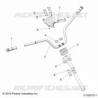 GOBIERNO, HANDLEBAR AND CLAMPS