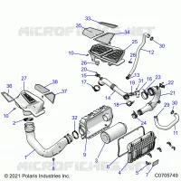 ENGINE, TOMA DE AIRE SYSTEM
