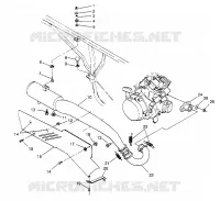 SISTEMA DE ESCAPE 6x6 400L W948740 (4926802680A011)