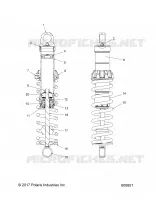 SUSPENSION, SHOCK TRASERO