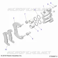 BRAKES, PINZA TRASERA