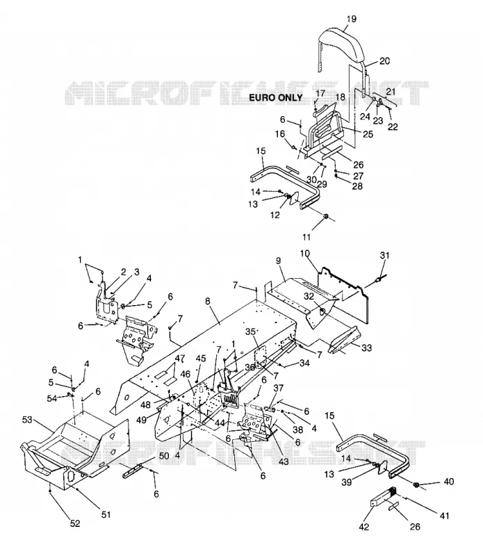 TÚNEL 500 CARB 0962764, 500 CARB SKS 0962564, EUROPEAN 500 CARB SKS E96256 (4931873187A005)