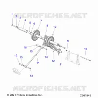 SUSPENSION, TRASERO ARM PAR