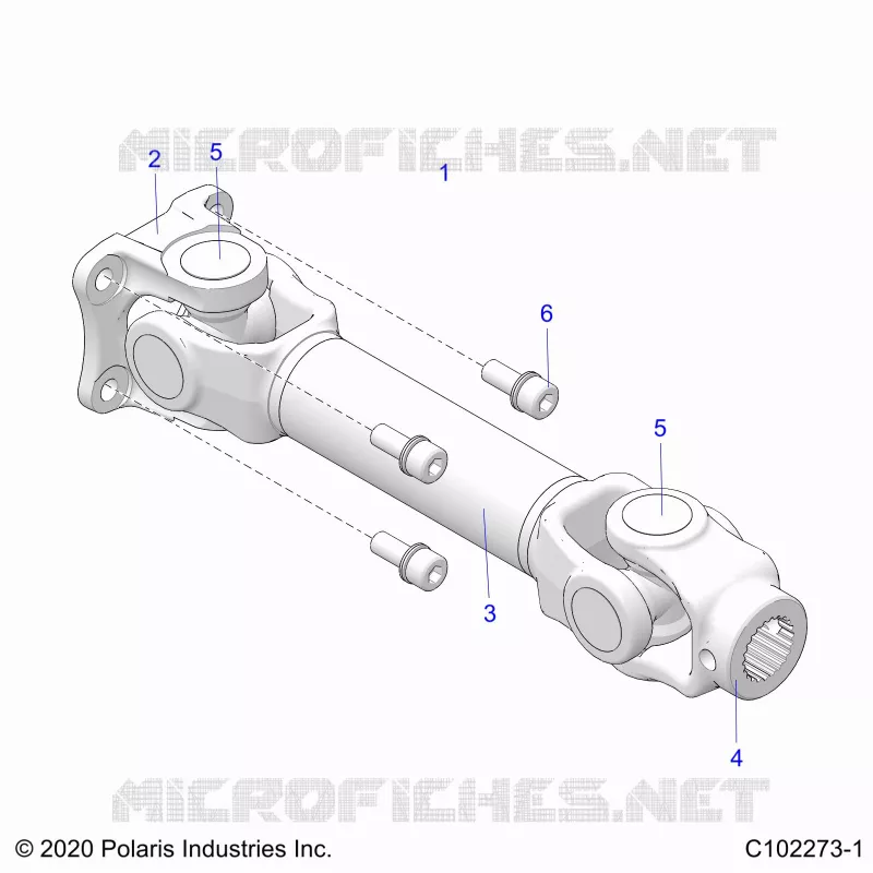 DRIVE TRAIN, PROP EJE TRASERO