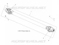 DRIVE TRAIN, DEL EJE DE PROPULSIÃN, FRONT