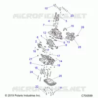 ENGINE, CRANKCASE AND CIGUEÑAL