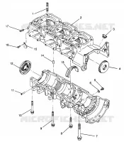 CAJA DEL CIGÜEÑAL ASSEMBLY Storm 0965782, Storm SKS 0965582,  Euro Storm E965782, E (4931593159C014)