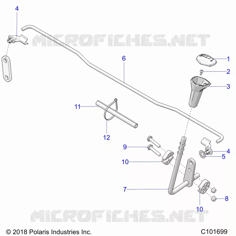 DRIVE TRAIN, SELECTOR DEL TREN