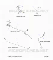 ELECTRICA, WIRE HARNESSES, HOOD/JUMPERS, GPS