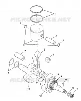 CIGUEÑAL AND PISTÓN 6X6 250 W938727 (4924092409043A)