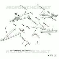 SUSPENSIÃ“N DELANTERA CONTROL ARMS
