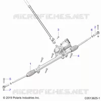 DIRECCION INFERIOR STEERING ASM.