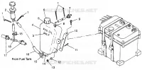 Sistema de nebulización MOTOR  Intl. SL 900 I964291 (4935583558B012)