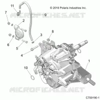TREN, MAIN GEARCASE MOUNTING