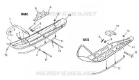 ESQUÍ 700 RMK 0970966, 700 SKS 0970566, and EUROPEAN 700 SKS E970566 (4938573857B003)