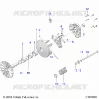 TREN, PRIMARY CLUTCH