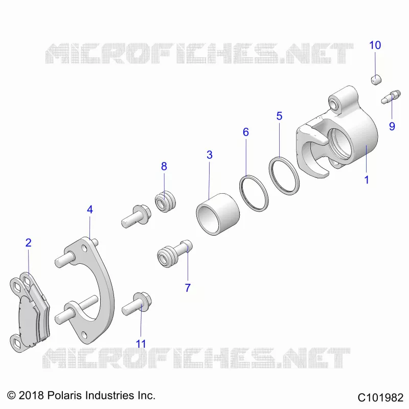 BRAKES, PINZA TRASERA
