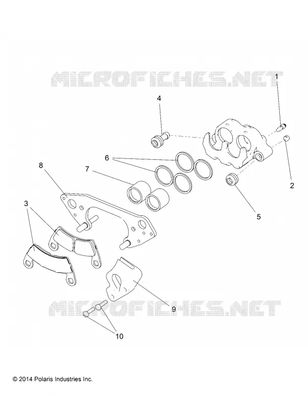 FRENO FRONTAL CALIPER