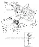 ENGINE AND SOPORTE ESCAPE (4917711771005A)