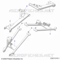 SUSPENSION TRASERA CONTROL ARMS