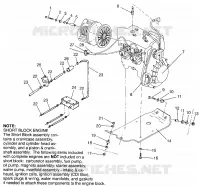 MONTAJE DEL MOTOR TRAN SPORT 0960143 and EURO TRAN SPORT E960143 (4932273227C002)