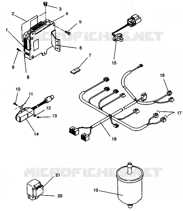 RECAMBIOS EFI 500 EFI 0942774 AND EFI SKS 0942574 (4924982498040A)