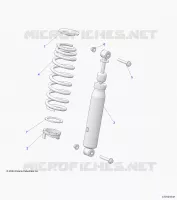 SUSPENSION, CHOQUE FRONTAL MOUNTING