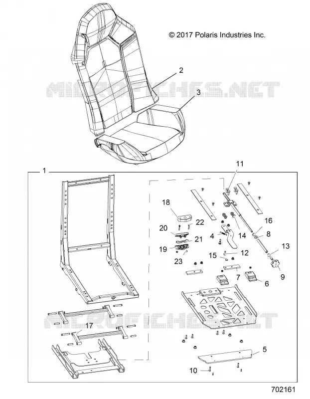 ASIENTO ASM. AND 2ND SLIDER