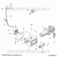 CHASSIS, CABRESTANTE
