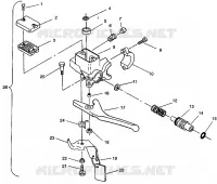 MONTAJE CILINDRO MAESTRO XLT E940767,  XLT SP E940667    XLT SKS E940567 (49274227420010)