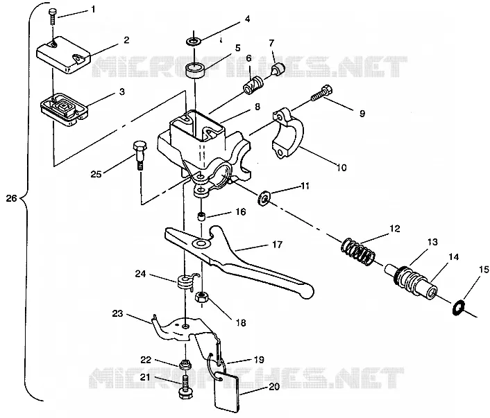 MONTAJE CILINDRO MAESTRO XLT E940767,  XLT SP E940667    XLT SKS E940567 (49274227420010)