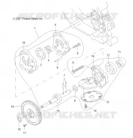 MOTOR, OIL SYSTEM and BOMBA DE ACEITE